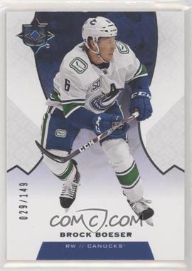 2019-20 Upper Deck Ultimate Collection - [Base] #19 - Brock Boeser /149