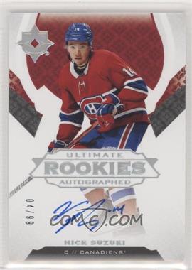 2019-20 Upper Deck Ultimate Collection - [Base] #192 - Tier 2 - Ultimate Rookies Autographed - Nick Suzuki /99