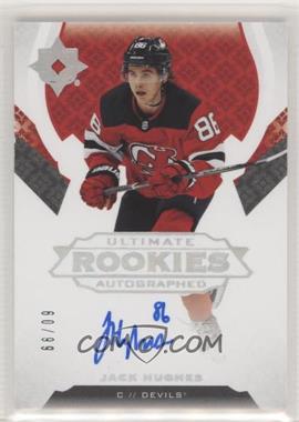 2019-20 Upper Deck Ultimate Collection - [Base] #200 - Tier 2 - Ultimate Rookies Autographed - Jack Hughes /99