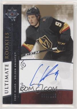 2019-20 Upper Deck Ultimate Collection - Retro Rookies Autographs #RRA-CG - Tier 2 - Cody Glass /125