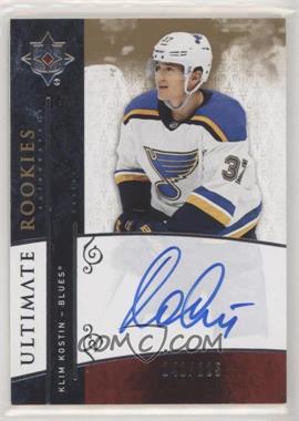 2019-20 Upper Deck Ultimate Collection - Retro Rookies Autographs #RRA-KO - Tier 1 - Klim Kostin /225