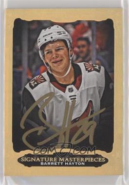 2019-20 Upper Deck Ultimate Collection - Signature Masterpieces #USM-BH - 2020-21 Ultimate Collection Update - Barrett Hayton