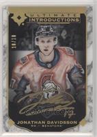 Jonathan Davidsson #/10