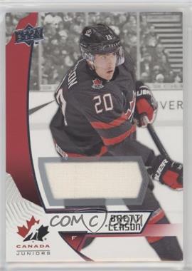 2019 Upper Deck Team Canada Juniors - [Base] - Jersey #27 - Brett Leason