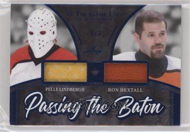 2020-21 Leaf In the Game Used - Passing the Baton Relics #PTB-09 - Pelle Lindbergh, Ron Hextall /30