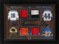 Brett Hull, Chris Pronger, Wayne Gretzky, Alex Pietrangelo #/6