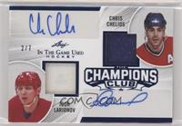 Chris Chelios, Igor Larionov #/7