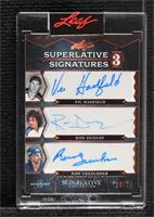 Vic Hadfield, Ron Duguay, Ron Greschner [Uncirculated] #/20