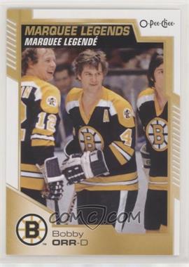 2020-21 O-Pee-Chee - [Base] - Handshake Image Variations #548 - Marquee Legends - Bobby Orr