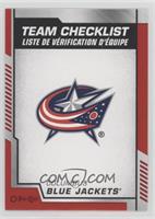 Team Checklist - Columbus Blue Jackets