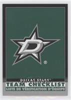 Team Checklist - Dallas Stars #/100