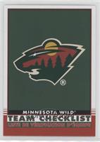 Team Checklist - Minnesota Wild