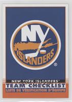 Team Checklist - New York Islanders