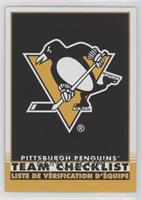 Team Checklist - Pittsburgh Penguins
