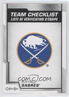 Team Checklist - Buffalo Sabres