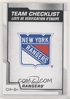 Team Checklist - New York Rangers