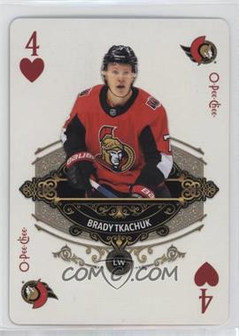 2020-21 O-Pee-Chee - Playing Cards #4H - Brady Tkachuk