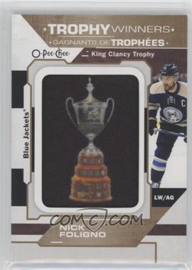 2020-21 O-Pee-Chee - Trophy Patches #P-2 - King Clancy Trophy - Nick Foligno