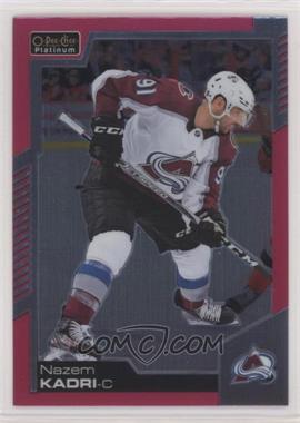 2020-21 O-Pee-Chee Platinum - [Base] - Matte Pink #91 - Nazem Kadri