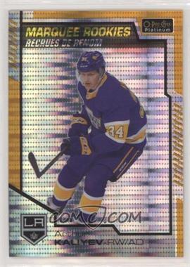 2020-21 O-Pee-Chee Platinum - [Base] - Seismic Gold #192 - Marquee Rookies - Arthur Kaliyev /50