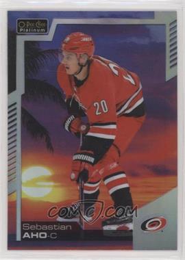 2020-21 O-Pee-Chee Platinum - [Base] - Sunset #105 - Sebastian Aho