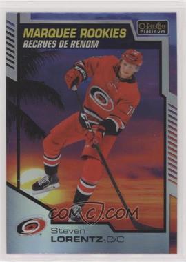 2020-21 O-Pee-Chee Platinum - [Base] - Sunset #184 - Marquee Rookies - Steven Lorentz