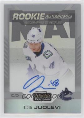 2020-21 O-Pee-Chee Platinum - Rookie Autographs - Rainbow #R-OJ - Olli Juolevi