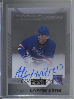 2020-21 O-Pee-Chee Platinum - Rookie Autographs #R-AL - Alexis Lafreniere