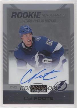 2020-21 O-Pee-Chee Platinum - Rookie Autographs #R-CF - Cal Foote