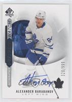 Autographed Future Watch - Alexander Barabanov #/999