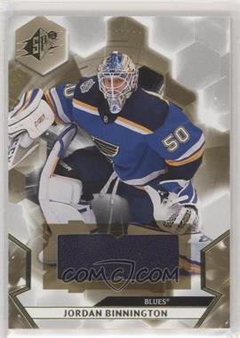 2020-21 SPx - [Base] - Jersey #50 - Jordan Binnington