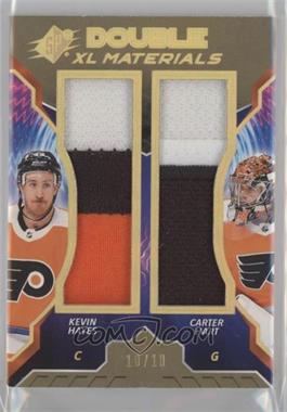 2020-21 SPx - Double XL Duos Materials - Premium #XD-HH - Tier 1 - Kevin Hayes, Carter Hart /10