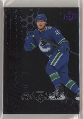 2020-21 SPx - UD Black Obsidian Rookies - Purple #OR-18 - Olli Juolevi /99