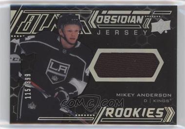 2020-21 SPx - UD Black Obsidian Rookies Jersey #ORJ-MA - Mikey Anderson /399