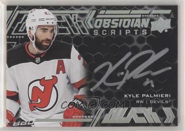 2020-21 SPx - UD Black Obsidian Scripts #OS-KP - Kyle Palmieri