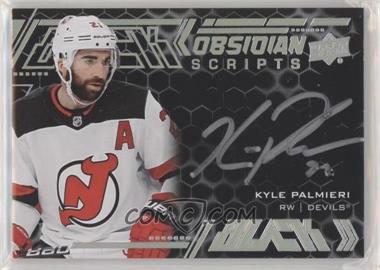 2020-21 SPx - UD Black Obsidian Scripts #OS-KP - Kyle Palmieri