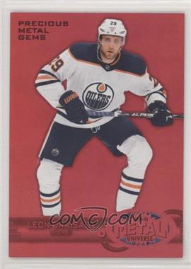 2020-21 Skybox Metal Universe - 1997-98 Retro - Precious Metal Gems Red #R-7 - Leon Draisaitl /100