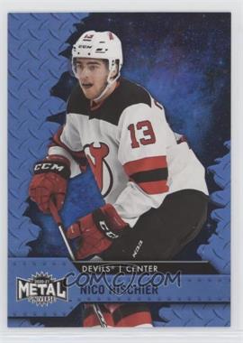 2020-21 Skybox Metal Universe - [Base] - Blue Spectrum #100 - Nico Hischier