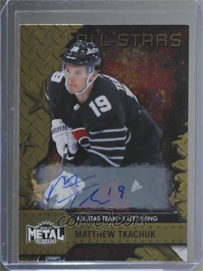 2020-21 Skybox Metal Universe - [Base] - Gold Autographs #169 - All-Stars - Matthew Tkachuk /1