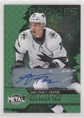 2020-21 Skybox Metal Universe - [Base] - Green Autographs #117 - Rookies - Alexander True /10