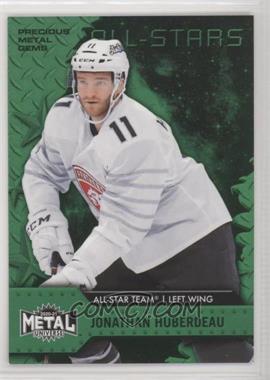 2020-21 Skybox Metal Universe - [Base] - Precious Metal Gems Green #189 - All-Stars - Jonathan Huberdeau /100