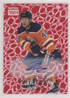 2020-21 Skybox Metal Universe - Premium Prospects - 1997-98 Retro Star Rubies Autographs #PP-7 - Tyler Benson