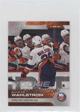 2020-21 Topps Now NHL Stickers - [Base] #21 - Oliver Wahlstrom /606