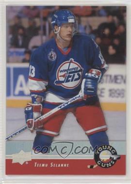 2020-21 Upper Deck - 1992-93 Retro Acetate Young Guns #574 - Teemu Selanne