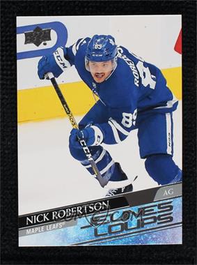 2020-21 Upper Deck - [Base] - French #237 - Young Guns - Nick Robertson