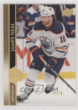 2020-21 Upper Deck - [Base] - High Gloss #74 - James Neal (Uncorrected French Back Error) /10