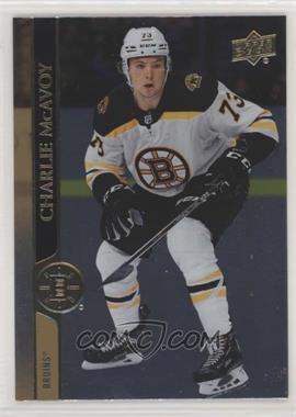 2020-21 Upper Deck - [Base] - Silver Foil #16 - Charlie McAvoy (Uncorrected French Back Error)