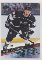 Young Guns - Mikey Anderson #/100