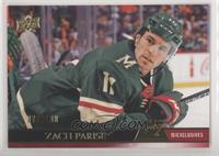 Zach Parise (Uncorrected French Back Error) #/100