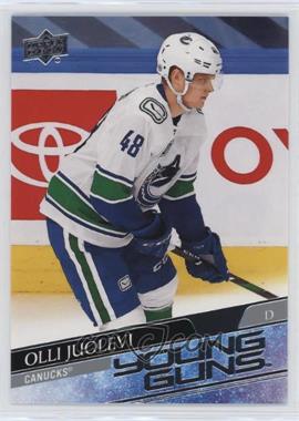 2020-21 Upper Deck - [Base] #222 - Young Guns - Olli Juolevi